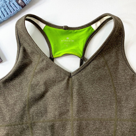 Athleta Yoga or Workout Tank Top with Strap-Back Detail - Picture 3 of 14